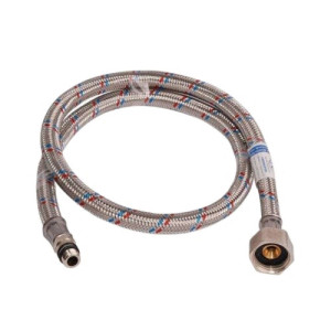 Шланги для змішувачів MATEU FIL-NOX, М10*1*18-Г1/2", 80 см  (пара) Шланги для змішувачів MATEU FIL-NOX, М10*1*18-Г1/2", 80 см  (пара)