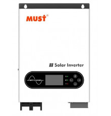 Гибридный инвертор MUST PV18-6248ECO. 6200W, 48V, ток заряда 100A, 170-280V, MPPT (120А, 120-450 Vdc)