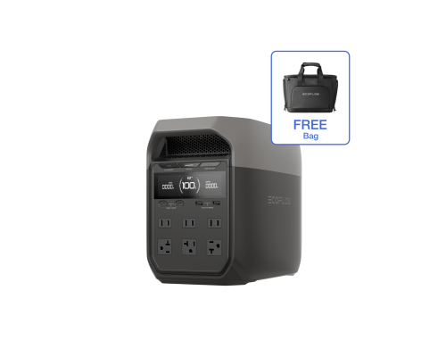 Зарядна станція EcoFlow DELTA 3, 1800 Вт, 1024 Вт·год