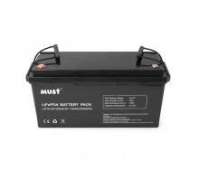 Акумулятор MUST LP15-24100 LiFePO4, 25,6 В, 100 А·год, 2,56 кВт·год