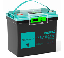 Акумулятор SEMENERG Mini LiFePO4, 12,8 В, 100 А·год, 1280 Вт·год