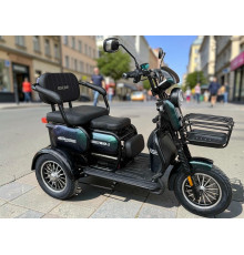 Электрический трицикл OSCAR TRIO-2 72V/25AH Графен/1200W (Зеленый)